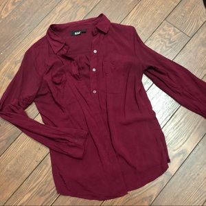 Silky soft button down